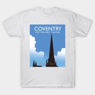 Coventry Cathedral Travel poster T-Shirt